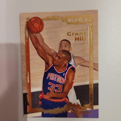 grant hill rookie card skybox