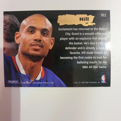 Grant Hill Rookie card Skybox