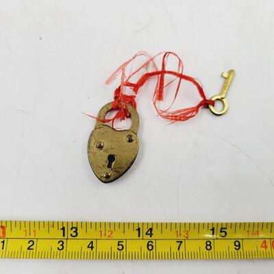BRASS BELL & LOCKET BUNDLE