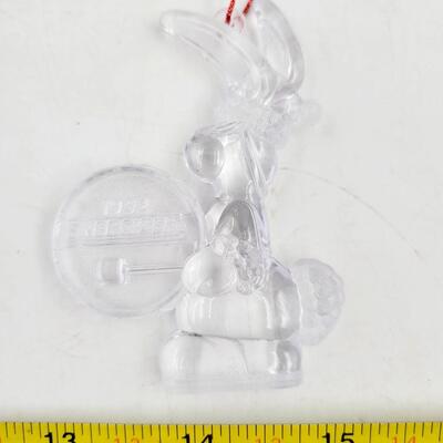 PLASTIC ENERGIZER BUNNY ORNAMENT 1994