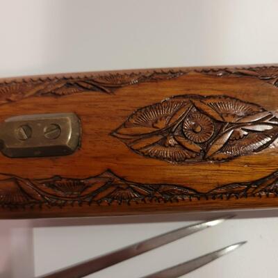 Carving knife tool set