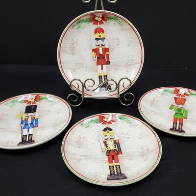 World Market Nutcracker plates