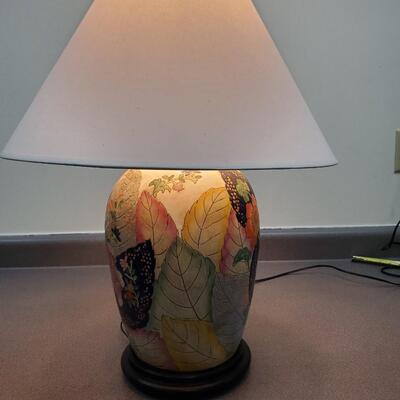 Peony and Poppy Lamp