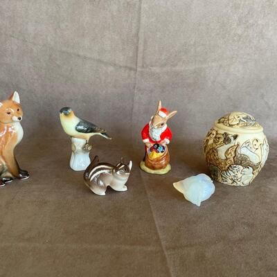 Lot 15. Porcelain Animals: : Sabino, Lomonosov, Herend,
