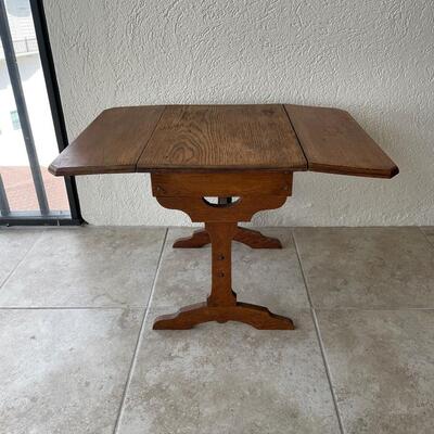 Lot 28. Antique Drop-Leaf Table