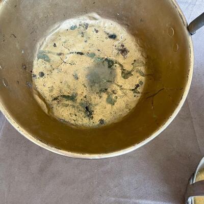 Lot 29. Lot of Brass Pots