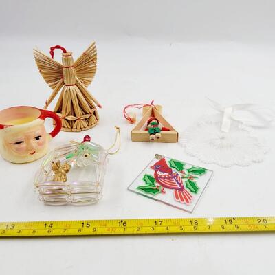 VINTAGE CRAFTY ORNAMENT BUNDLE
