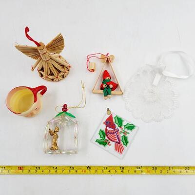 VINTAGE CRAFTY ORNAMENT BUNDLE