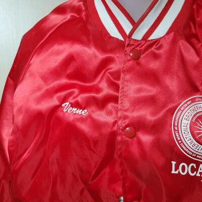 VINTAGE LOCAL 226 ELECTRICIANS JACKET SIZE LARGE