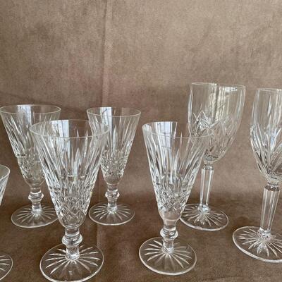 Lot 42. Waterford Stemware