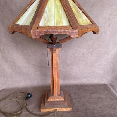 Lot 47. Craftsman Style Table Lamp