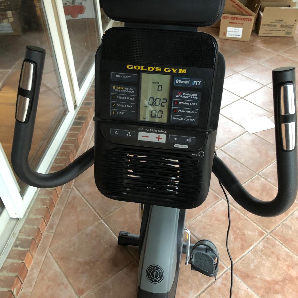 Golds Gym Recumbent Exercise Bicycle (SRMG)