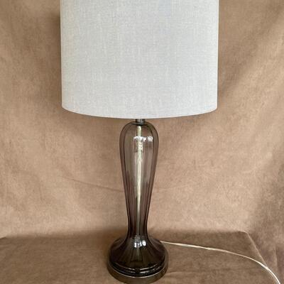 Lot 51. Glass Table Lamp