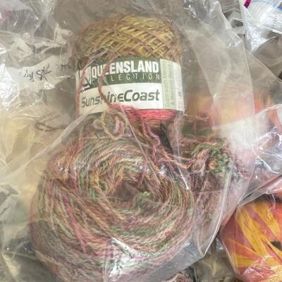 Lot 66. Large Bin of Yarn