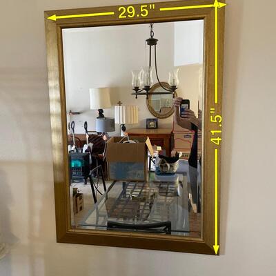 Lot 69. Pair of Mirrors