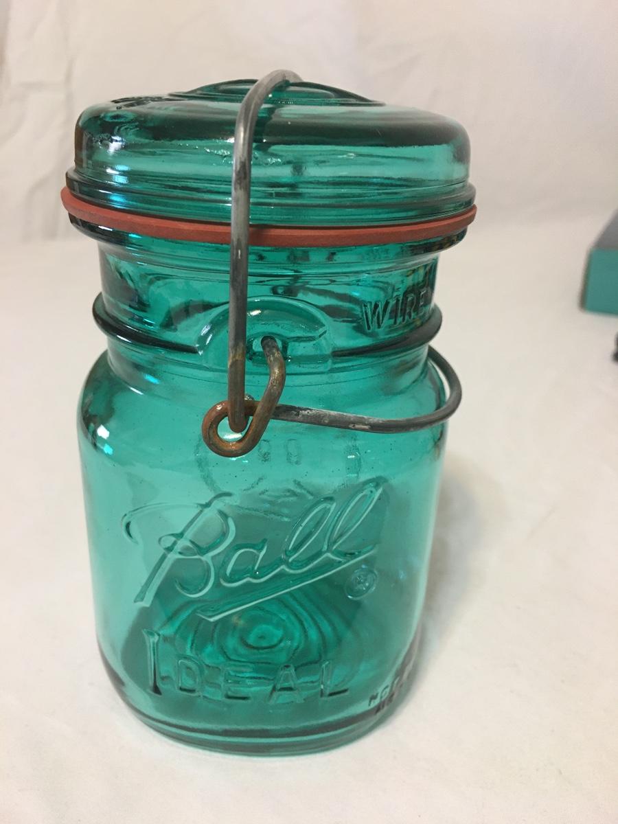 Blue Ball jar