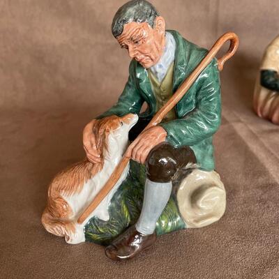 Lot 72. Two Royal Doulton Men Figurines