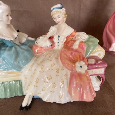 Lot 74. Two Royal Doulton Figurines