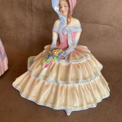 Lot 76. Two Royal Doulton Figurines