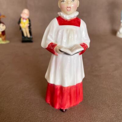 Lot 77. Three Royal Doulton figurines