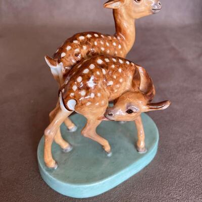 Lot 82. Two Porcelain Animal Figurines