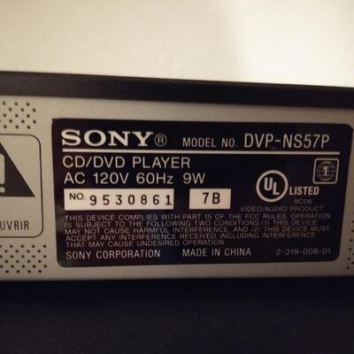 LOT 10 SONY CD /DVD PLAYER & DAEWOO VHS PLAYER