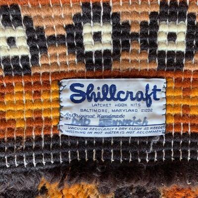 #4 Beautiful Original Handmade Shillcraft Rug