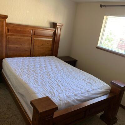 #14 Queen Bed Frame (Headboard/Footboard) Mattress Sold SEPARATELY