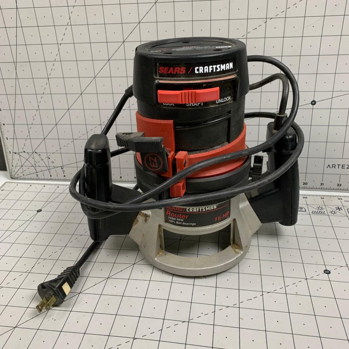 110 Craftsman Router 1 1/2 HP 25000RPM