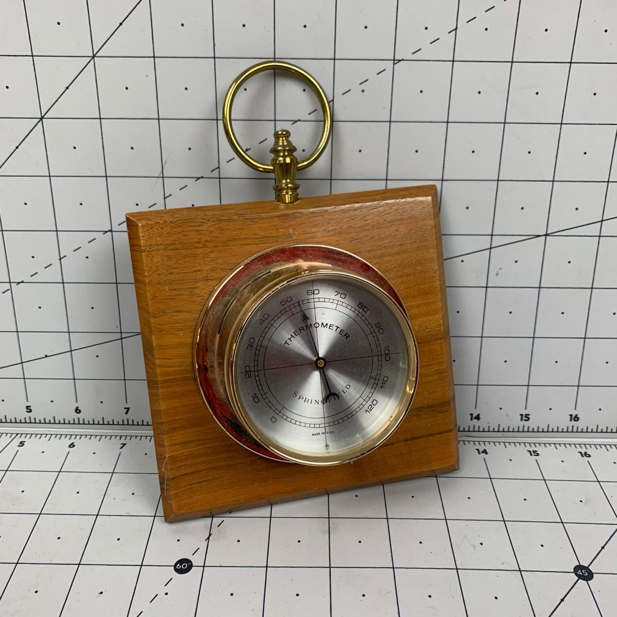 198 Springfield Instrument Co. Thermometer