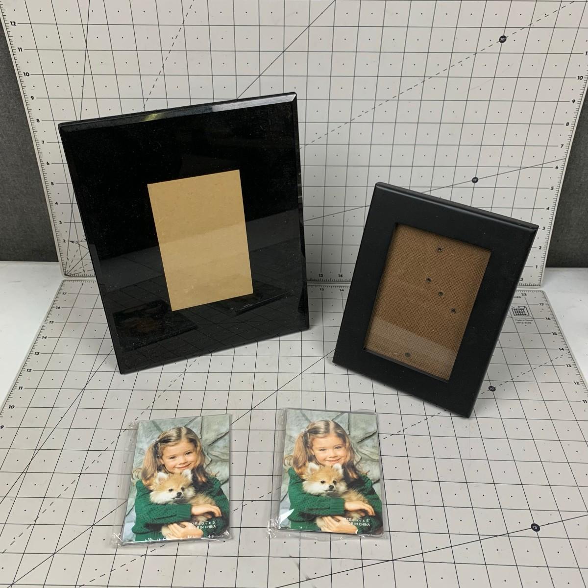 199 Black/Clear Picture Frames