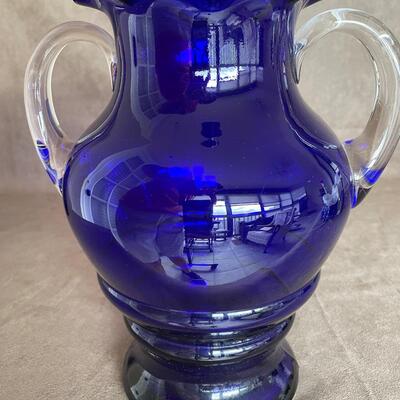 Lot 93. Vintage Cobalt Glass