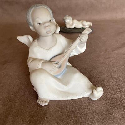 Lot 101. Lladro Matte Finish "Angel Negro"