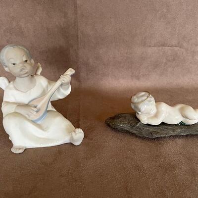 Lot 101. Lladro Matte Finish "Angel Negro"