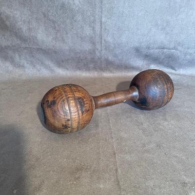 Lot 105. Antique Barbell