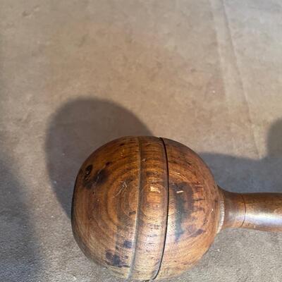 Lot 105. Antique Barbell