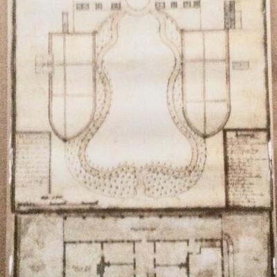 Art Work 2 Prints on Canvas Early American Maps