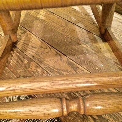 Vintage Wicker Rocking Chair Child Size