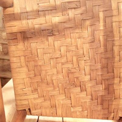 Vintage Wicker Rocking Chair Child Size