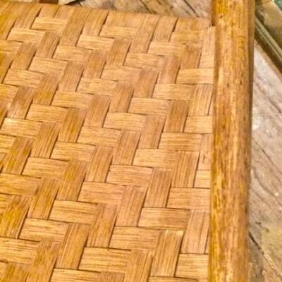 Vintage Wicker Rocking Chair Child Size