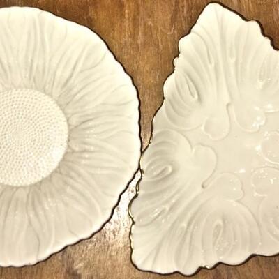 2 Lenox Dishes, trinket, candy, keys, dresser