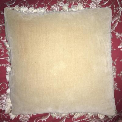 Needlepoint fruit theme pillow cover with insert 15x15"
