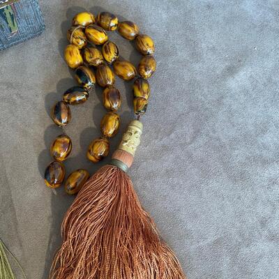 Lot 113. Vintage Tassels and Box