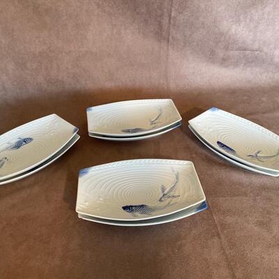 Lot 115. Set of Asian-themed Small Plates