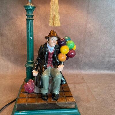 Lot 119. Royal Doulton Lamp  "Balloon Man"