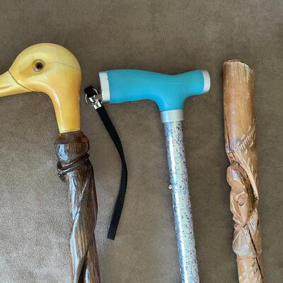 Lot 120  Three Canes