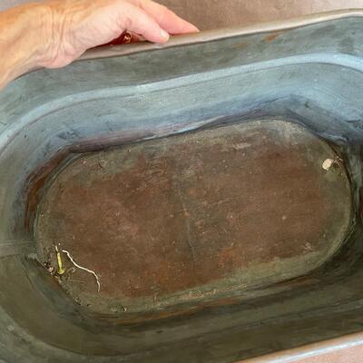 Lot 123. Antique Copper Tub