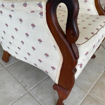 Lot 127. Upholstered Chair