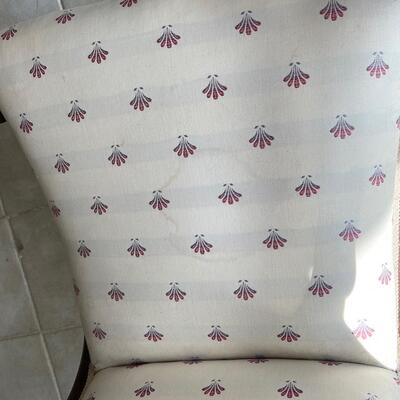 Lot 129. Upholstered Rocking Chair