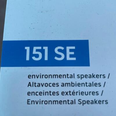 Lot 22  NEW Bose 151 SE  Environmental Speakers